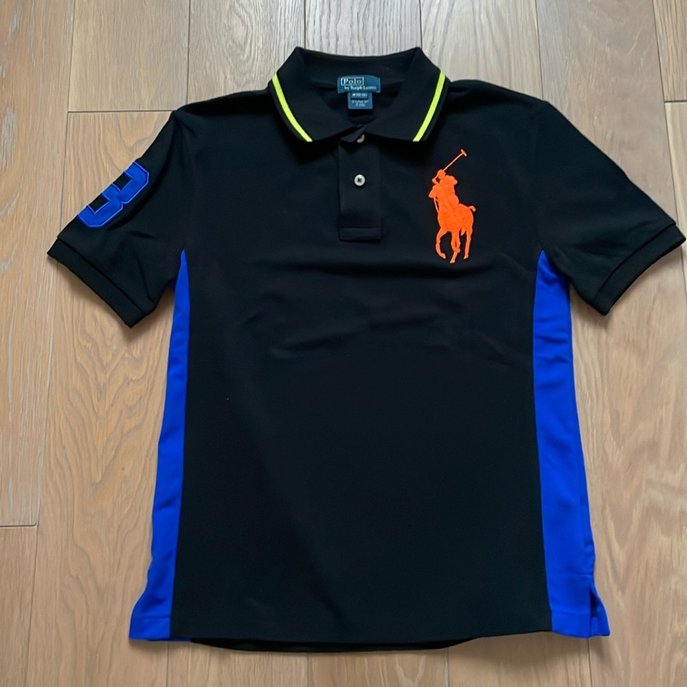 Like new polo Ralph Lauren big pony polo shirt short sleeve m 10-12